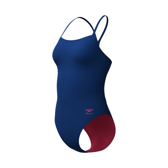 SPEEDO - Costume da bagno Eco+ Solid V-Back 2.0 donna