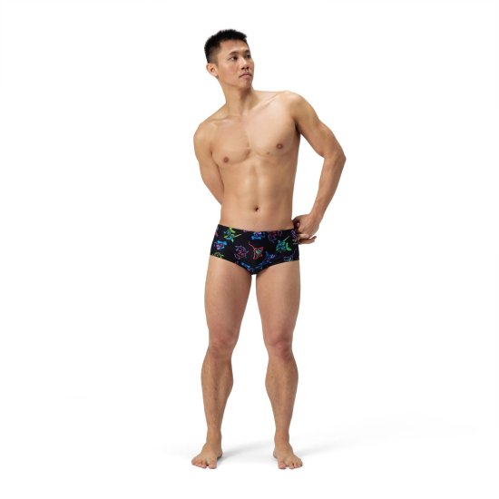 SPEEDO - Costume da bagno Eco+ ML Print 13.5 cm Brief uomo