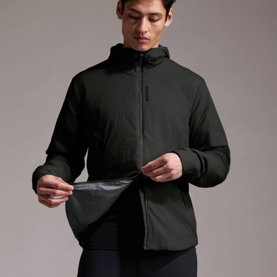 GORE - Giacca Concurve Gore-Tex Windstopper Insulated con cappuccio da uomo