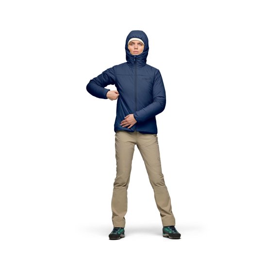 NORRONA - Piumino femund thermo60 con cappuccio donna