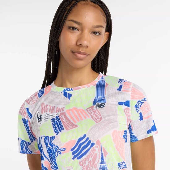 NEW BALANCE - T-shirt NYC Marathon Athletics donna