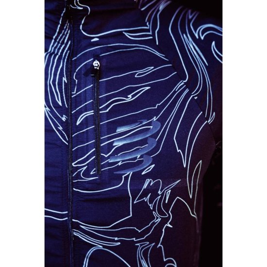 COMPRESSPORT - Giacca Hurricane Windproof Aurora donna