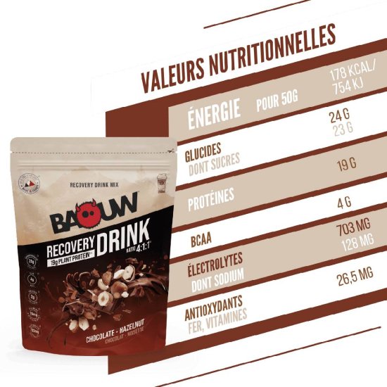 BAOUW - BEVANDA PROTEICA RECOVERY DRINK