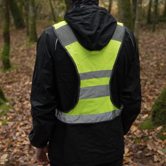 ADDONE - Gilet riflettente giallo Neo