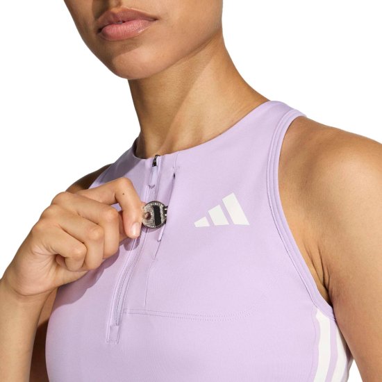 ADIDAS - Top corto da running ADIZERO CROP donna
