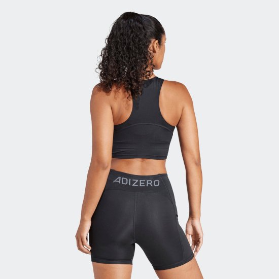 ADIDAS - Crop top running con tasca per gel Adizero donna