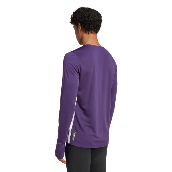 ADIDAS - Maglia maniche lunghe da running ADIZERO uomo