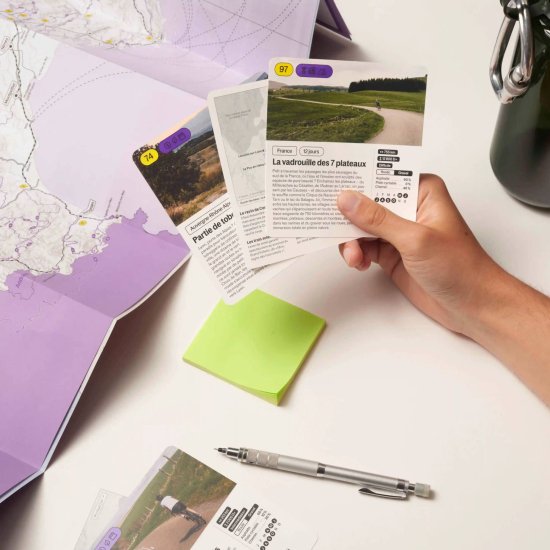 RECTO VERSO - Cofanetto 100 avventure in bicicletta in Francia