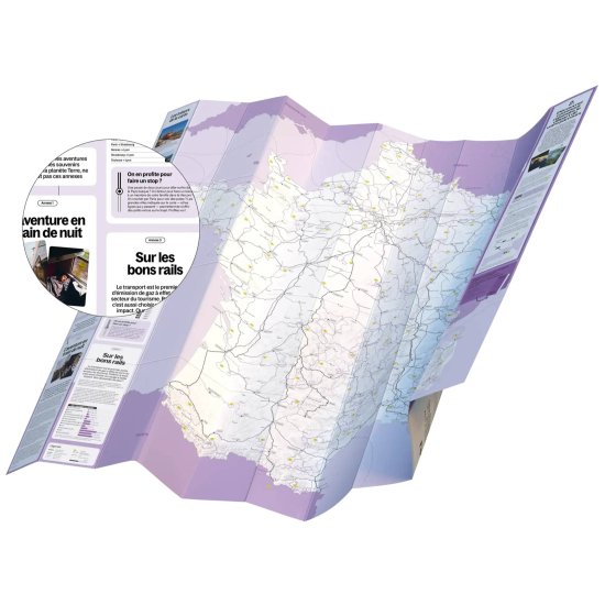 RECTO VERSO - Cofanetto 100 avventure in bicicletta in Francia