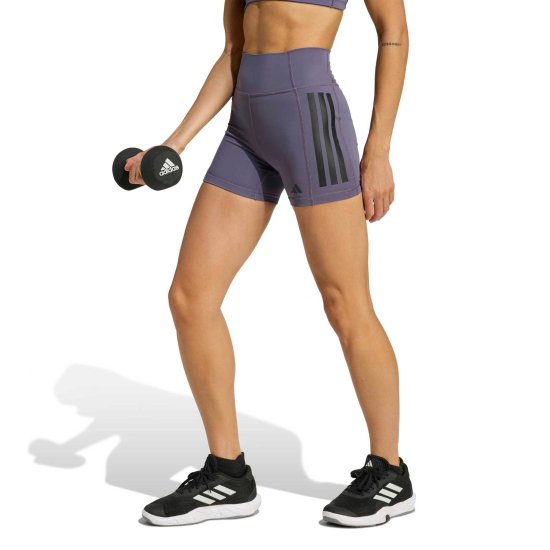 ADIDAS - Pantaloncini 1/4 Optime 3 Stripes donna