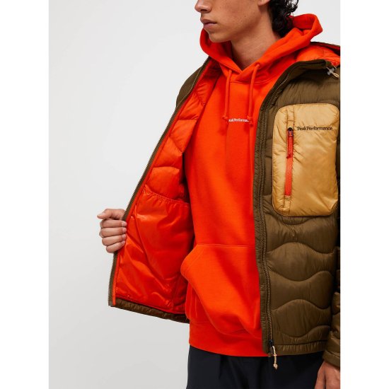 PEAK PERFORMANCE - PIUMINO CON CAPPUCCIO HELIUM UTILITY DOWN UOMO