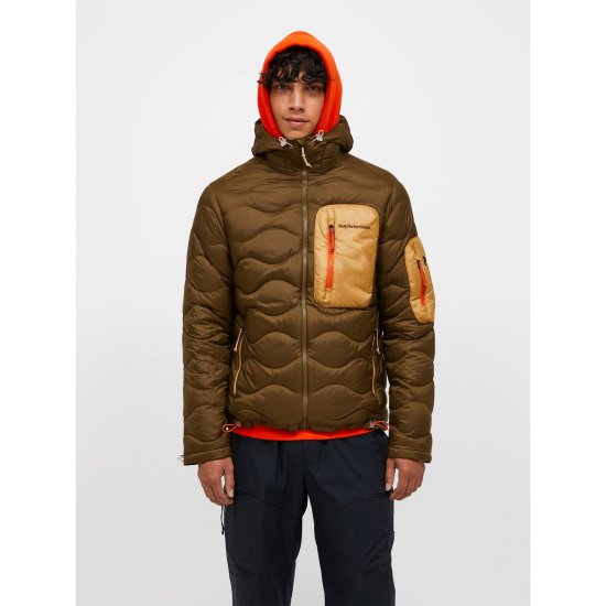PEAK PERFORMANCE - PIUMINO CON CAPPUCCIO HELIUM UTILITY DOWN UOMO
