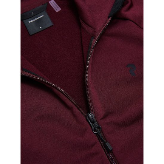 PEAK PERFORMANCE - Pile Rider Essentials zip donna