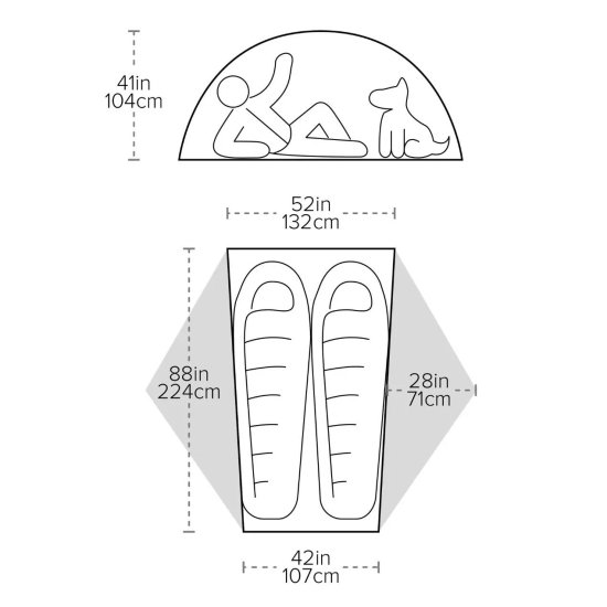 BIG AGNES - Tenda Copper Spur UL2