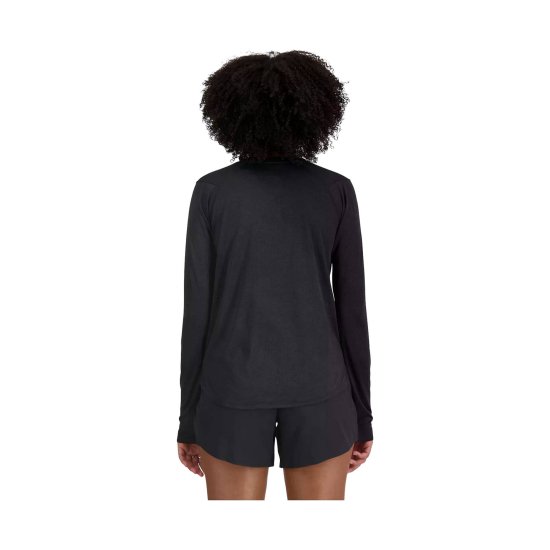 NEW BALANCE - T-shirt Athletics a manica lunga da donna
