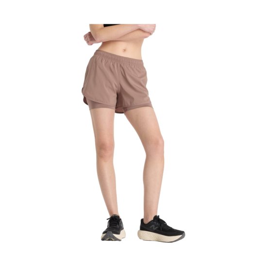 NEW BALANCE - Short Sport Essentials 2-in-1 3\" donna