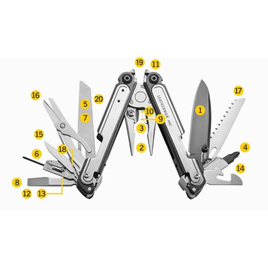 LEATHERMAN - Utensile Multifunzione Arc