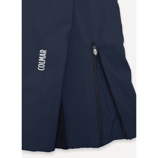 Colmar - Pantaloni da sci imbottiti con bretelle da uomo