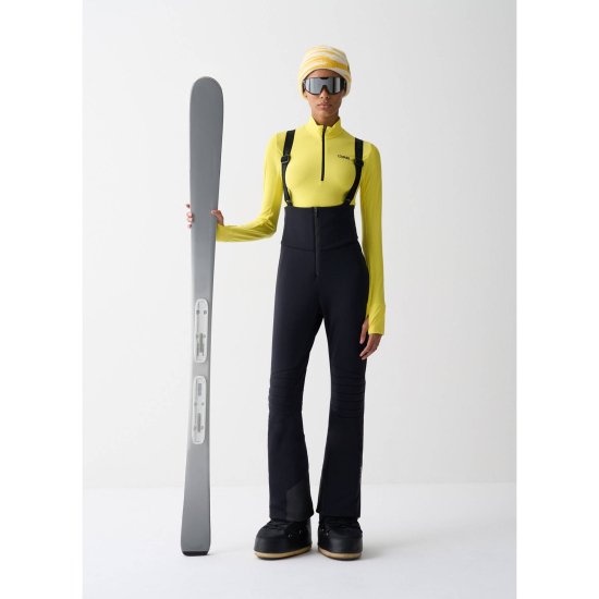 Colmar - Pantaloni da sci Shape con bretelle in softshell da donna