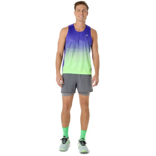 ASICS - Canotta ROAD FADE SINGLET Uomo