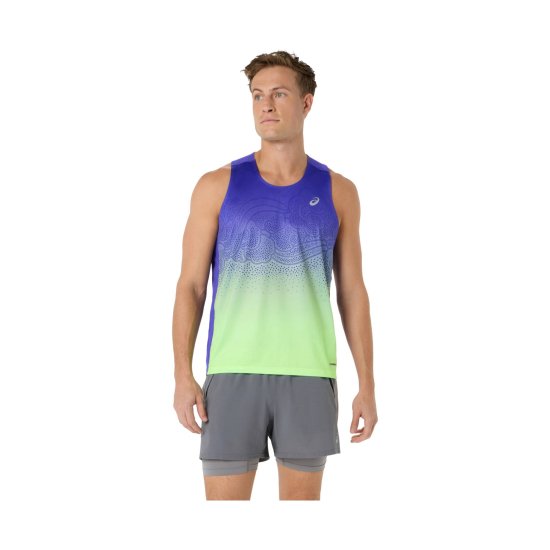 ASICS - Canotta ROAD FADE SINGLET Uomo
