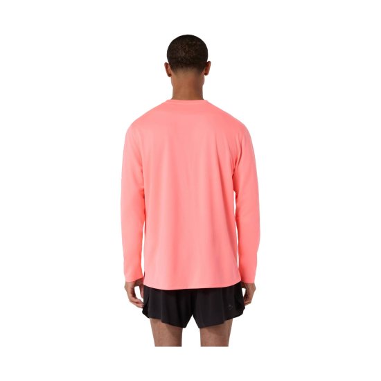 ASICS - T-shirt maniche lunghe Fujitrail logo uomo