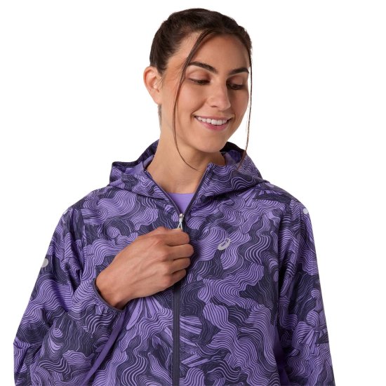 ASICS - Giacca trail FUJITRAIL PACKABLE JACKET donna