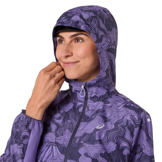 ASICS - Giacca trail FUJITRAIL PACKABLE JACKET donna