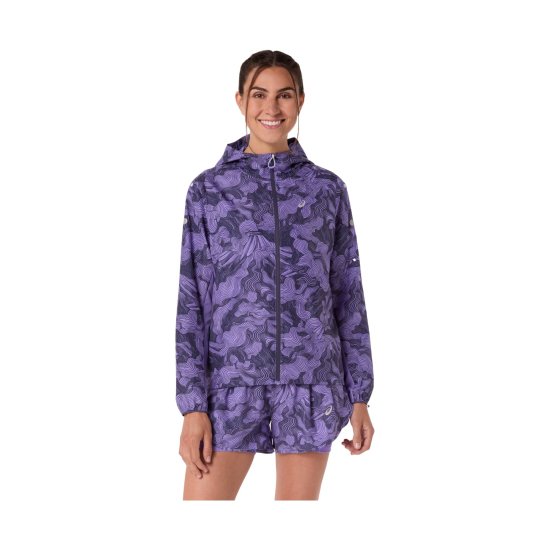 ASICS - Giacca trail FUJITRAIL PACKABLE JACKET donna