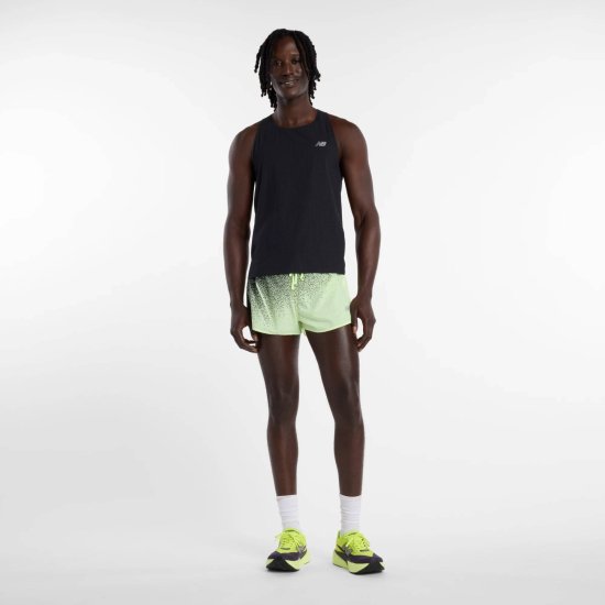 NEW BALANCE - Short da running Ultra Light stampato uomo