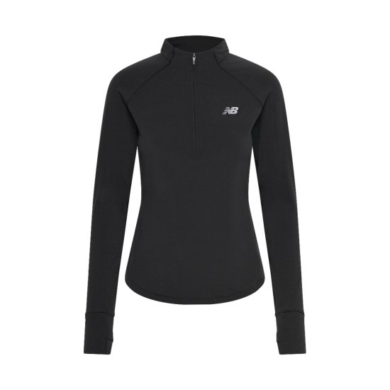 NEW BALANCE - Maglia NB Harmony mezza-zip donna