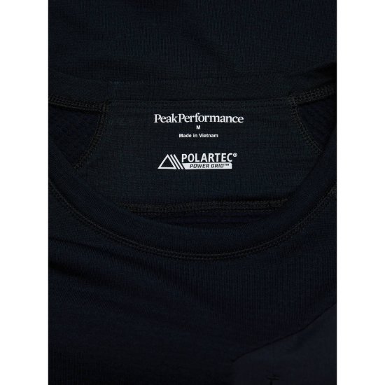 PEAK PERFORMANCE - T-shirt a maniche lunghe Freelight Polartec Grid Crew uomo