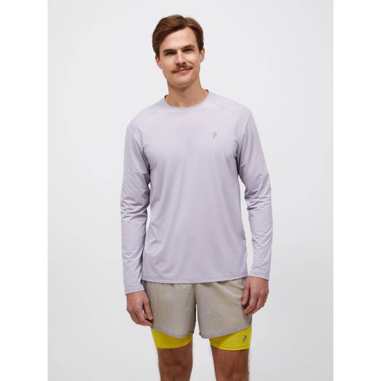 PEAK PERFORMANCE - Maglietta a maniche lunghe Repel UPF uomo