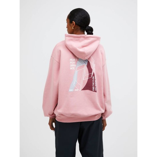 PEAK PERFORMANCE - Felpa con cappuccio Terry Graphic donna