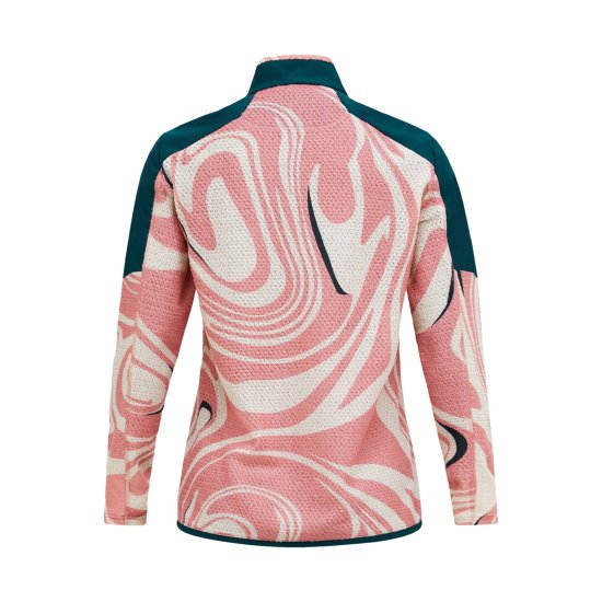 PEAK PERFORMANCE - Giacca AOP Freelight Alpha Half Zip donna