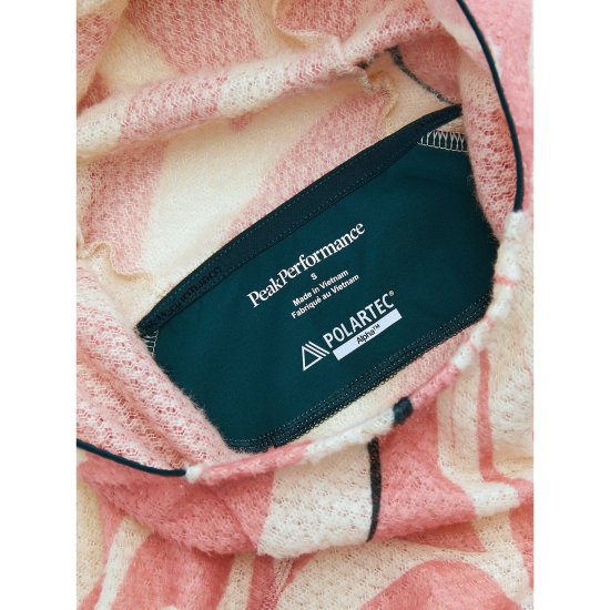 PEAK PERFORMANCE - Giacca con cappuccio Freelight AOP Polartec Alpha donna