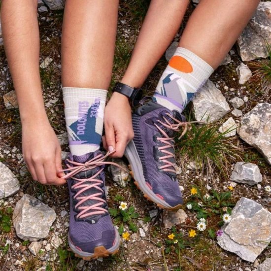 BV SPORT - Calze TREK SUMMIT Lyocell Alpi Blu