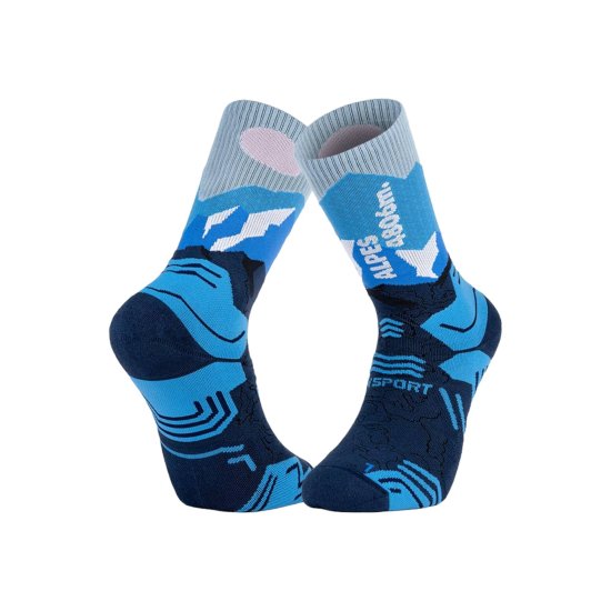 BV SPORT - Calze TREK SUMMIT Lyocell Alpi Blu