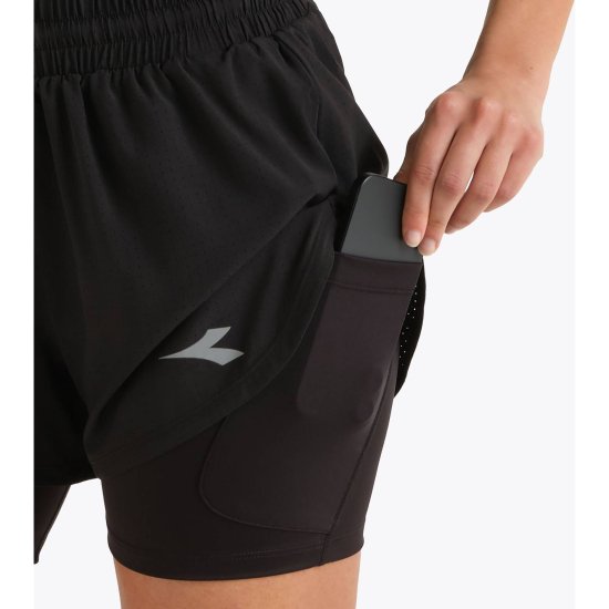 DIADORA - Short 2-in-1 donna