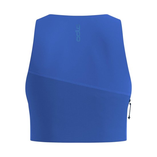 ODLO - Top corto cargo da trail running X-Alp donna