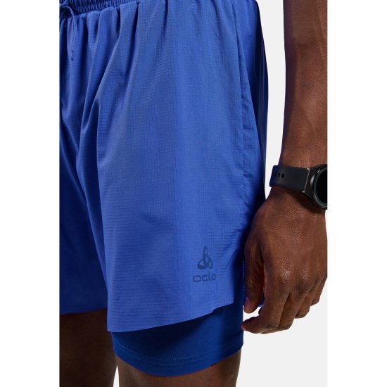 ODLO - Pantaloncino da running 2 in 1 Zeroweight uomo
