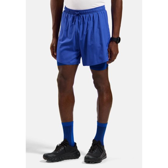 ODLO - Pantaloncino da running 2 in 1 Zeroweight uomo