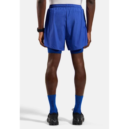 ODLO - Pantaloncino da running 2 in 1 Zeroweight uomo