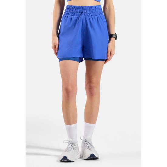 ODLO - Pantaloncino da corsa 2 in 1 Zeroweight donna