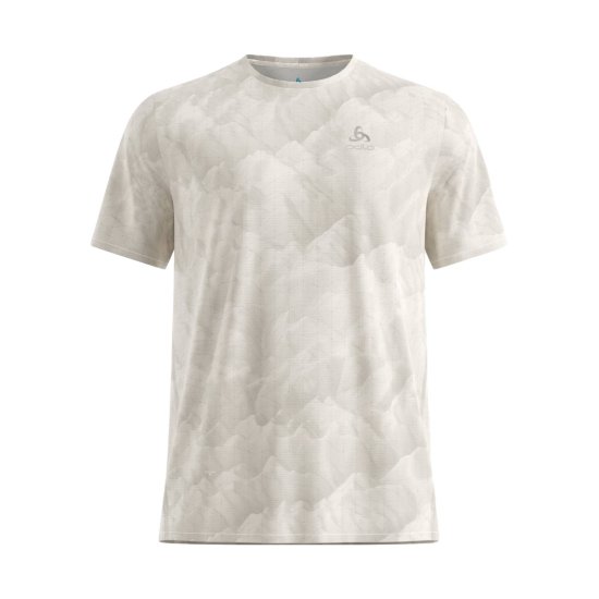 ODLO - T-shirt Zeroweight Chill-Tec print uomo