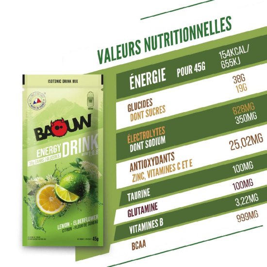 BAOUW - Bevanda Isotonica 45g