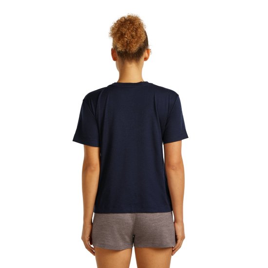 ICEBREAKER - T-shirt scollo a V 150 Tech Lite Relax V Neck donna