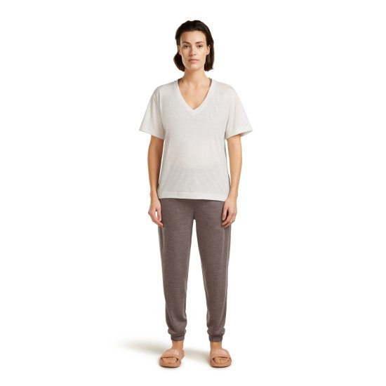 ICEBREAKER - T-shirt scollo a V 150 Tech Lite Relax V Neck donna