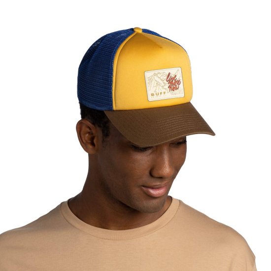 BUFF - Cappellino Trucker Erlen Cammello