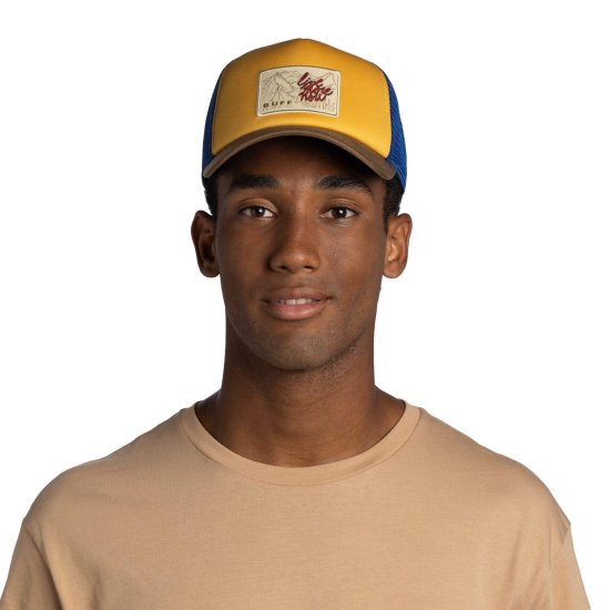 BUFF - Cappellino Trucker Erlen Cammello